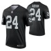 Men Johnathan Abram #24 Las Vegas Raiders Black Legend Jersey