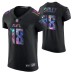 Men Atlanta Falcons Calvin Ridley #18 Vapor Elite Black Golden Edition Jersey