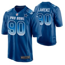 Men NFC Dallas Cowboys DeMarcus Lawrence 2019 Pro Bowl Nike Game Jersey Royal