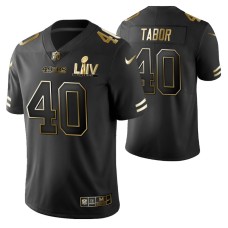 Teez Tabor San Francisco 49ers Super Bowl LIV Black Vapor Limited Golden Edition Jersey