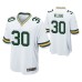 Men Green Bay Packers #30 Jamaal Williams White Nike Game Jersey