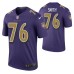 Andre Smith Baltimore Ravens Purple Color Rush Legend Jersey