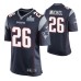 Men New England Patriots Sony Michel Super Bowl LIII Nike Game Jersey Navy