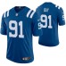 Indianapolis Colts #91 Sheldon Day Vapor Limited Royal Jersey