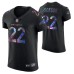 Denver Broncos Kareem Jackson #22 Vapor Elite Black Golden Edition Jersey