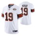 Bernie Kosar #19 Vapor Limited White 75th Anniversary Throwback Cleveland Browns Jersey