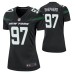 New York Jets #97 Nathan Shepherd Nike Black Women Player Game Jersey