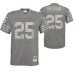 Men San Francisco 49ers Richard Sherman Metal Replica Charcoal Jersey