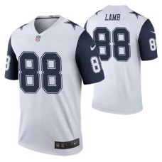 CeeDee Lamb Dallas Cowboys White 2020 NFL Draft Color Rush Legend Jersey