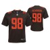 Youth Cleveland Browns Sheldon Richardson Alternate Game #98 Brown Jersey