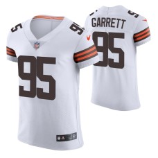 Cleveland Browns Myles Garrett #95 White Vapor Elite Jersey