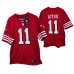 San Francisco 49ers #11 Brandon Aiyuk Game Scarlet Throwback Jersey