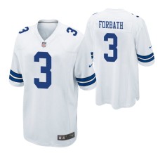 Men Kai Forbath Dallas Cowboys White Game Jersey