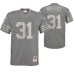 Men San Francisco 49ers Raheem Mostert Metal Replica Charcoal Jersey