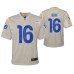 Youth Los Angeles Rams Jared Goff Game #16 Bone Jersey