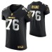 Men Carolina Panthers Russell Okung Golden Edition Black Elite Jersey