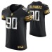 Detroit Lions Trey Flowers #90 Golden Edition Black Elite Jersey