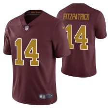 #14 Ryan Fitzpatrick Alternate Vapor Limited Burgundy Washington Football Team Jersey