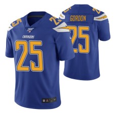 Los Angeles Chargers Melvin Gordon Jersey 100th Season Royal Color Rush Edition