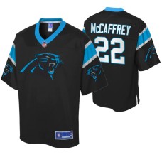 Men Carolina Panthers Christian McCaffrey Icon Black Jersey