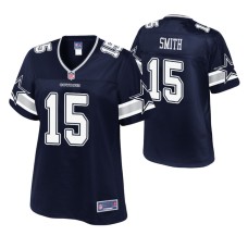 Women Dallas Cowboys Devin Smith Navy Pro Line Jersey