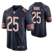 Men Chicago Bears Artie Burns #25 Game Navy Jersey