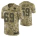 Jacksonville Jaguars #69 Tyler Shatley Camo 2018 Salute to Service Jersey Men