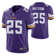 Alexander Mattison Vikings 2019 NFL Draft Purple Vapor Limited Jersey