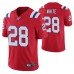 Men New England Patriots James White Red 100th Season Vapor Limited Jersey