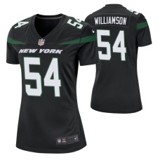 New York Jets #54 Avery Williamson Nike Black Women Player Game Jersey