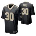 Men Ricky Ortiz New Orleans Saints Black Game Jersey