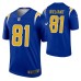 Men Mike Williams #81 Los Angeles Chargers Royal Legend Alternate Jersey