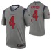 Men Deshaun Watson Houston Texans Jersey Gray Inverted Legend Edition