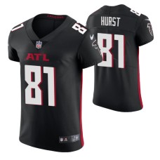 Men Atlanta Falcons Hayden Hurst Vapor Elite Black Jersey