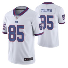 New York Giants Vapor Untouchable Limited White #85 Levine Toilolo Jersey