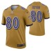 Men Miles Boykin Baltimore Ravens Jersey Gold Inverted Legend Edition