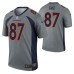 Men Noah Fant Denver Broncos Jersey Gray Inverted Legend Edition