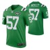 Men New York Jets C.J. Mosley Green Color Rush Legend Jersey