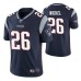 New England Patriots Sony Michel Navy 100th Season Vapor Limited Jersey