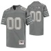 Custom Minnesota Vikings Metal Replica Jersey Charcoal