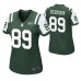 Women New york jets #89 Chris Herndon Green Nike Game Jersey