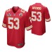 Kansas City Chiefs Super Bowl LV Anthony Hitchens Jersey Red Game