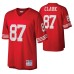 Men San Francisco 49ers Dwight Clark Scarlet Legacy Replica Jersey