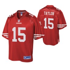 San Francisco 49ers Trent Taylor Scarlet Pro Line Jersey