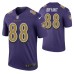 Men Dez Bryant Baltimore Ravens Purple Color Rush Legend Jersey