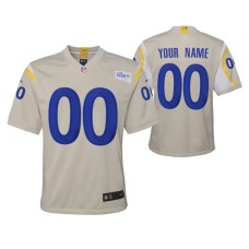 Custom Los Angeles Rams Bone Game Jersey Youth