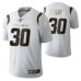 Men Los Angeles Chargers Austin Ekeler Golden Limited White Jersey