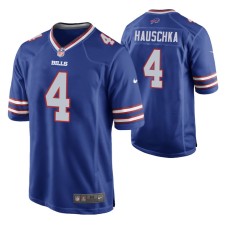 Men Buffalo Bills #4 Stephen Hauschka Royal Nike Game Jersey