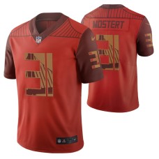 San Francisco 49ers Raheem Mostert Men Orange City Edition Vapor Limited Jersey