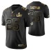 Richard Sherman San Francisco 49ers Super Bowl LIV Black Vapor Limited Golden Edition Jersey